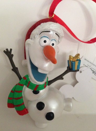 Disney Parks Olaf Snowman Frozen Christmas Holiday Ornament NEW