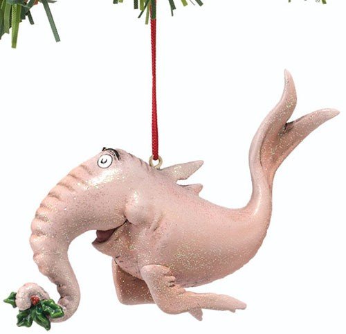 Dr. Seuss from Department 56 Elephant Fish Ornament