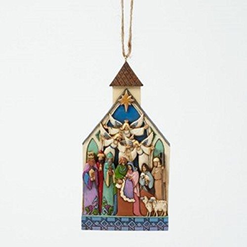 Heartwood Creek Nativity Church Ornament