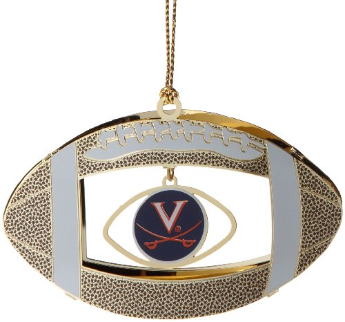 ChemArt Virginia Football Ornament