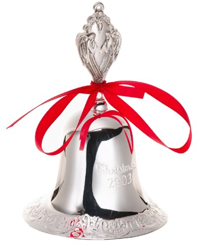Wallace Grande Baroque Silverplated Angel Bell 9th Edition
