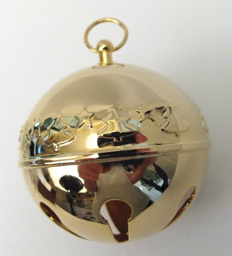 Wallace 2008 Gold Plated Sleigh Bell – 19th Edition Ornament