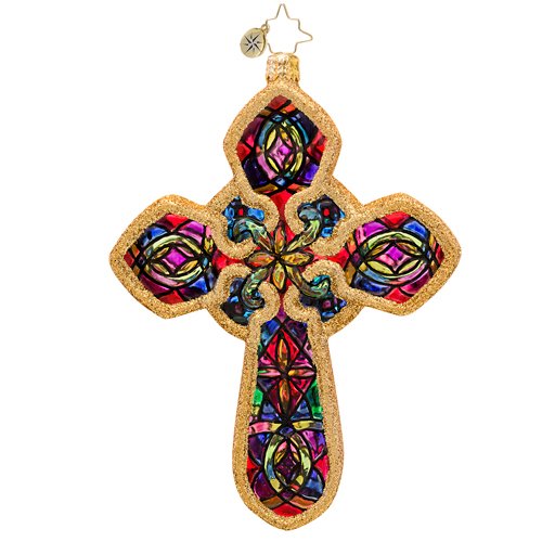 Christopher Radko Stained Glass Radiance Ornament