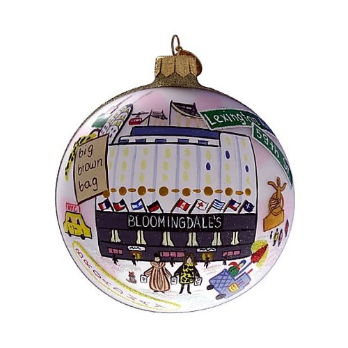 Bloomingdale’s 2013 Storefront Ball Collectible Ornament, Michael Storrings For Landmark Creations