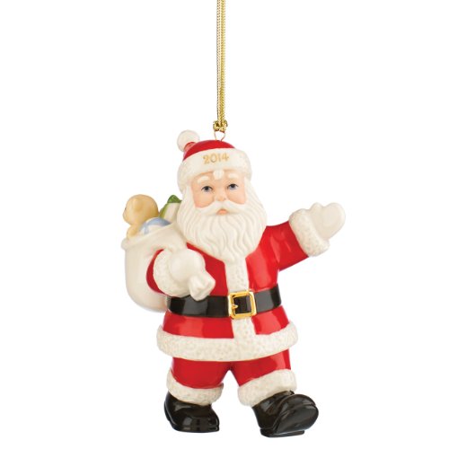 Lenox 2014 Special Delivery Santa Ornament