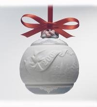 Lladro 2002 Christmas Ball Ornament