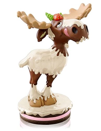 Hallmark 2014 Limited Edition White Chocolate Moose Ornament