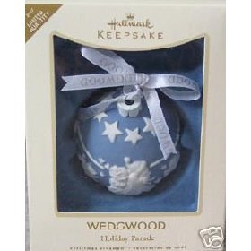 2007 Hallmark WedgWood Holiday Parade Limited Quantity Christmas Ornament