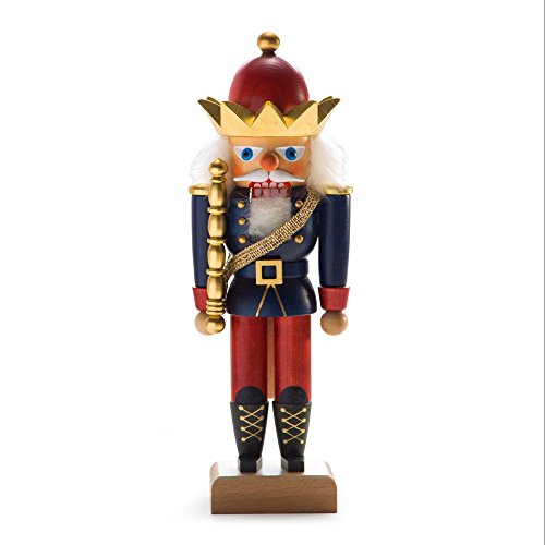 Christian Ulbricht Mini Nutcracker – King – 11″H X 3.75″W X 3.5″D