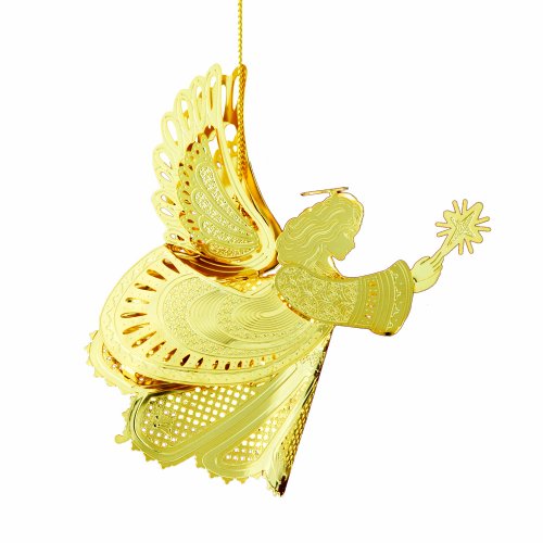 Baldwin 3D Angel with Star Ornament