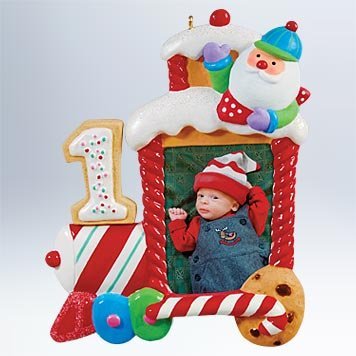 Hallmark Keepsake Ornament 2011 My First Christmas – Photo Holder – #QXG4409