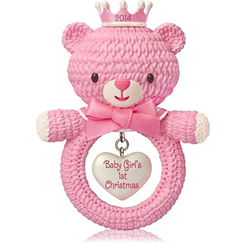 Baby Girl’s First Christmas – 2014 Hallmark Keepsake Ornament