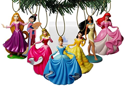 Disney Princesses Holiday Ornament Set Of 7