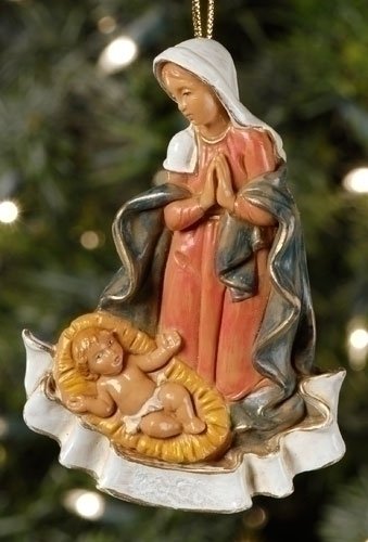 Fontanini 4.5″ Mary With Baby Ornament