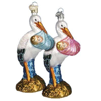 Old World Christmas Ornament Bundle of Joy Ornaments Assorted Colors (1 piece)