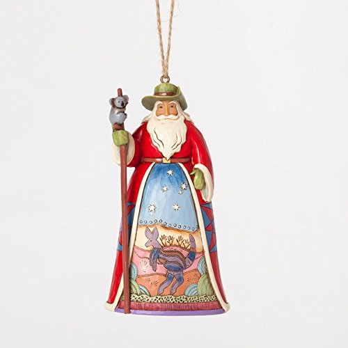 Jim Shore Heartwood Creek Australian Santa Hanging Ornament