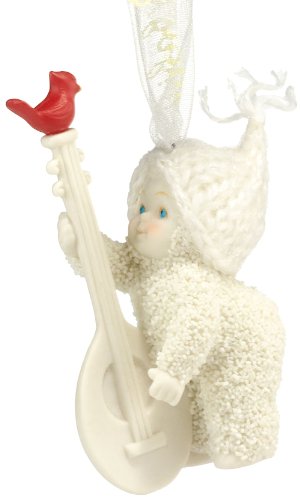 Snowbabies Dream Merry Music Bass Ornament, 3-Inch