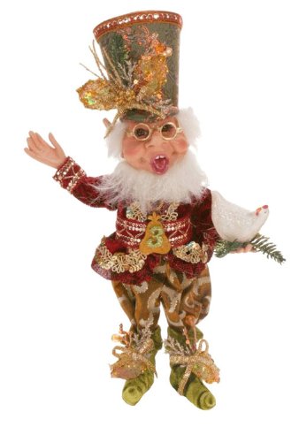 Mark Roberts Collectible Three French Hens Christmas Elf – Small 12″ #51-27632