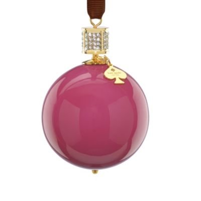 Kate Spade New York Bejeweled Pave Pink Ornament Lenox