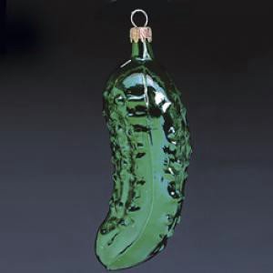 NOBLE GEMS HAND BLOWN OLD WORLD PICKLE ORNAMENT – Christmas Ornament