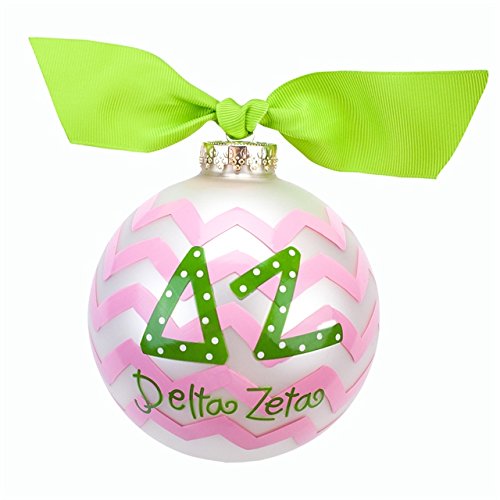 Delta Zeta Chevron Ornament