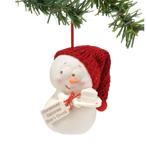 Department 56 Snow Pinions Christmas Calories Ornament, 3-Inch