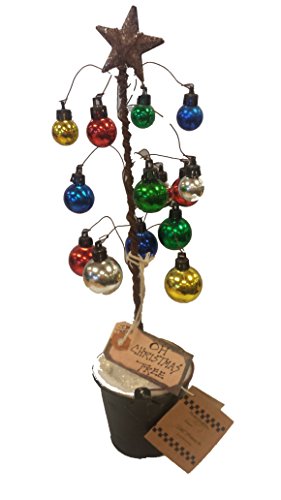 Primitives by Kathy Wire Tree with Ornaments