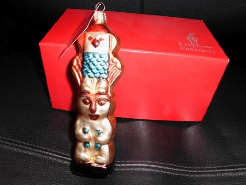 Landmark Creations – Totem Pole – Christmas Ornament – 1998 – 11-174