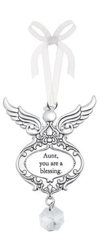 Watch Over Me Angel Ornament By Ganz – Aunt, you are a blessing