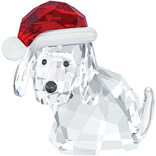 Swarovski #5060449 Dog with Santa’s Hat