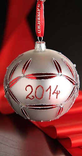 Waterford HH Lismore 2014 Ball Ornament