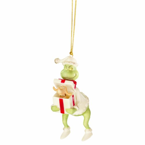 Lenox Grinch’s Perfect Present Ornament