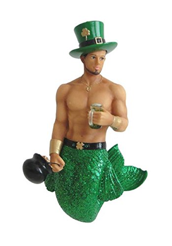 December Diamonds Irish Lucky Charm Merman Ornamen