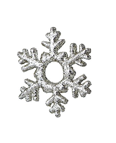 Sage & Co. XAO11985PL Glittered Snowflake Ornament