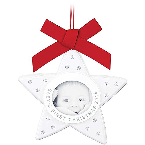 Swarovski #5064274 Baby’s First Christmas Ornament, Annual Edition 2014