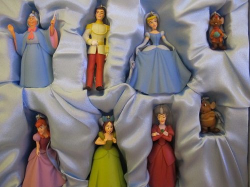 Disney Cinderella Resin Ornament Set…8 Pieces