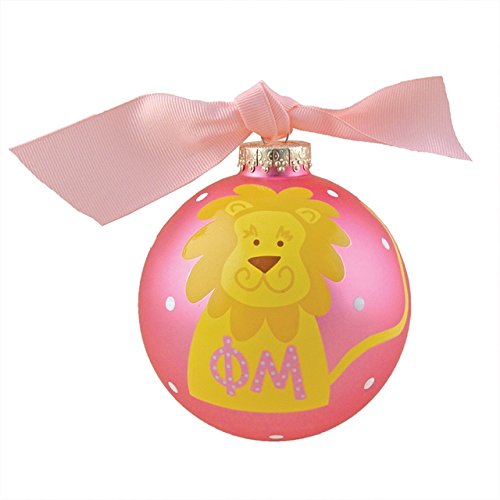 Coton Colors Pink Lion Greek Life Ornament – PHIMU-LION-NOMSG