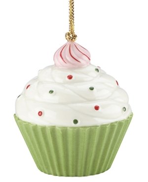 Lenox 2013 Christmas Cupcake 2.5″ Holiday Ornament