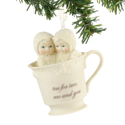 Snowbabies Tea for Two Ornament, 2.25-Inch