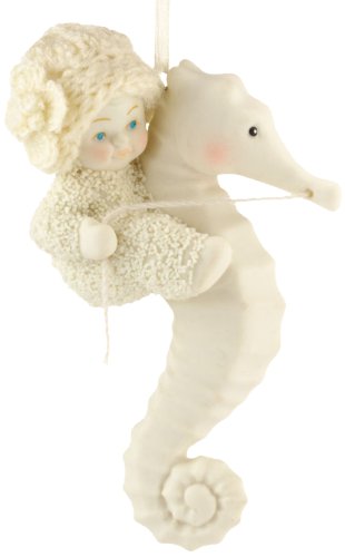 Snowbabies Seahorse Ornament, 4-Inch