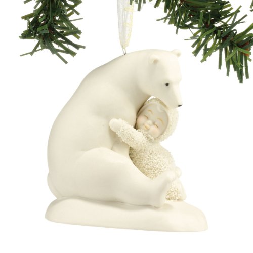 Snowbabies Big Bear Hug Ornament, 3.25-Inch