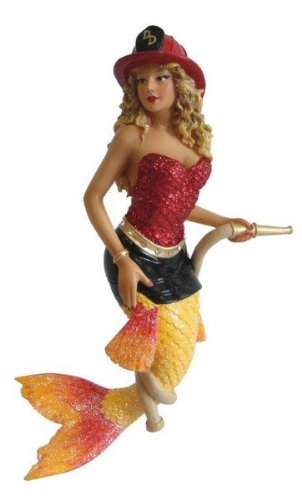 December Diamonds Flame Mermaid Ornament