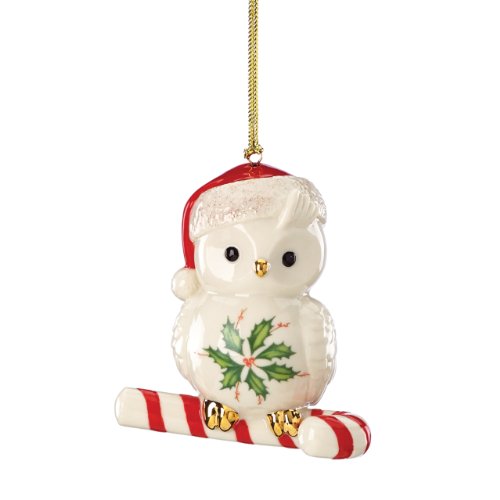 Lenox Happy Hoolidays Owl Ornament