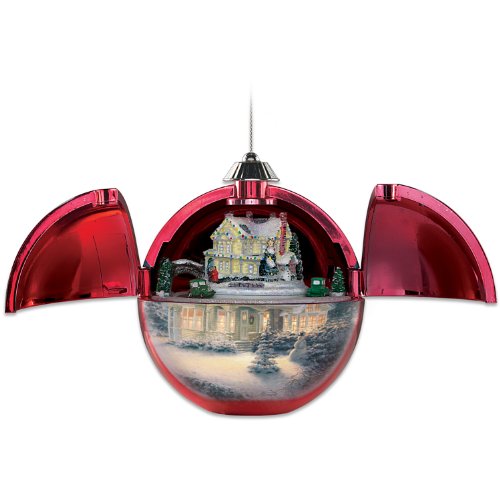 Thomas Kinkade Ornament: Christmas Hideaway by The Bradford Exchange