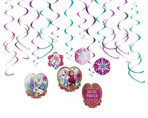 American Greetings Frozen Hanging Party Decorations, Party Supplies