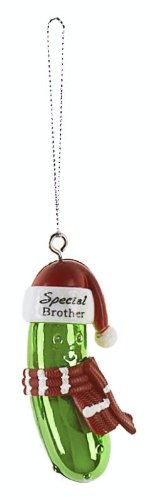 Ganz Christmas Pickle Ornaments – Special Brother – Ornaments NEW Gifts Christmas PCX1131-GANZ