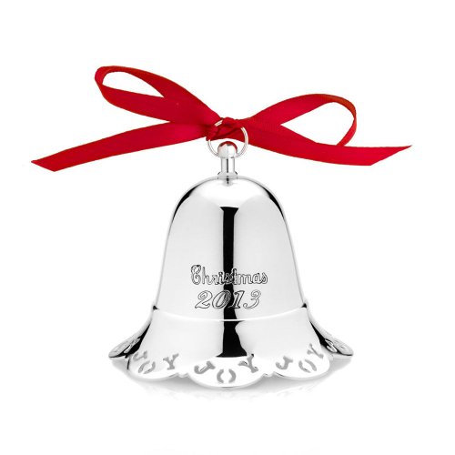 Towle 2013 33rd Edition Silver-Plated Music Bell Ornament