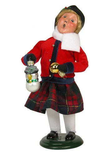 Christmas Decoration – Ornament Peddler – Byers Choice Cries of London Glass Ornament Seller – Byers Choice Caroler