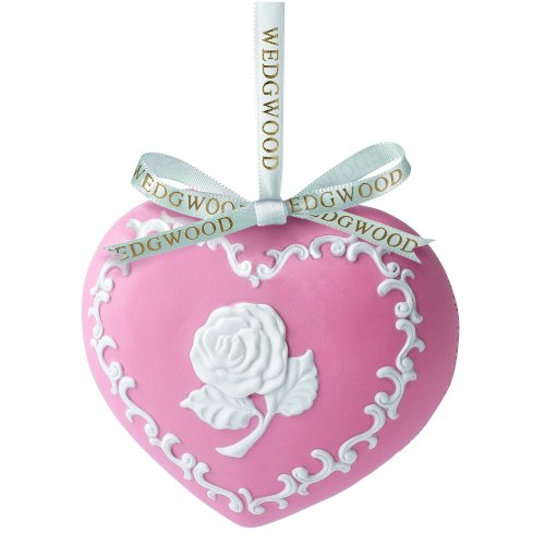 Wedgwood 2013 Christmas Tree BreastCancer.Org Heart Ornament