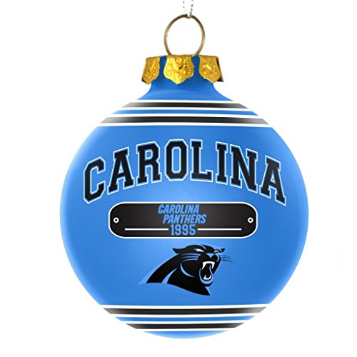 Carolina Panthers Official NFL 2014 Year Plaque Ball Ornament